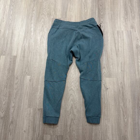 Nike Tech Fleece 2.0 Slim Tapered Sweatpants Men's XL Smokey Blue 805162-055 - Picture 7 of 10